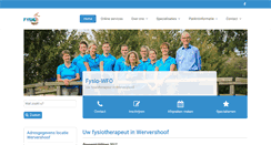 Desktop Screenshot of fysio-wfo.nl